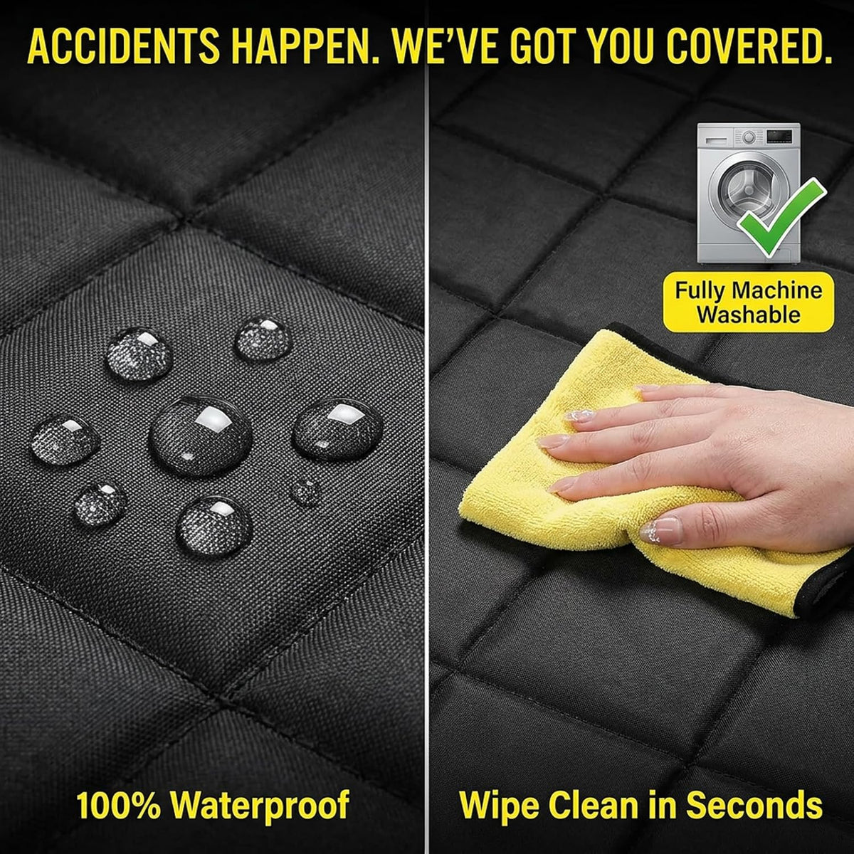 Drounphi durable dog mat for aggressive chewers