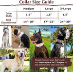 Secure limited cinch pet collar for German Shepherds and Pitbulls