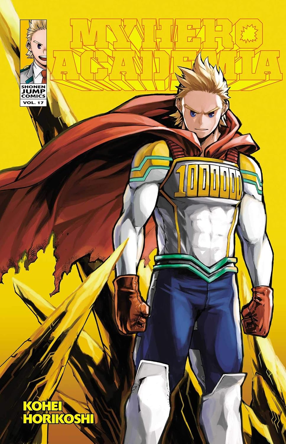Kohei Horikoshi My Hero Academia Vol 17 paperback front cover view