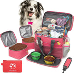 Dog Travel Bag for Traveling| Week Away/Overnight Travel Accessories with Multi-Function Pockets|Pet Travel Set for Dog and Cat|Ultimate Gift for Dog Moms &Dads, Doggy Lovers &Pet Owners - Image 10