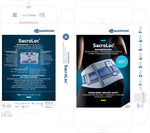 Bauerfeind SacroLoc back support packaging and label