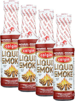 Colgin liquid smoke bottle styled for kitchen cooking