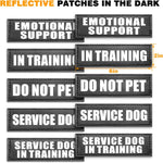 WINSEE tactical training dog harness for German Shepherds and large breeds side profile