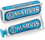 Vintage design Marvis toothpaste packaging premium dental care imported from USA
