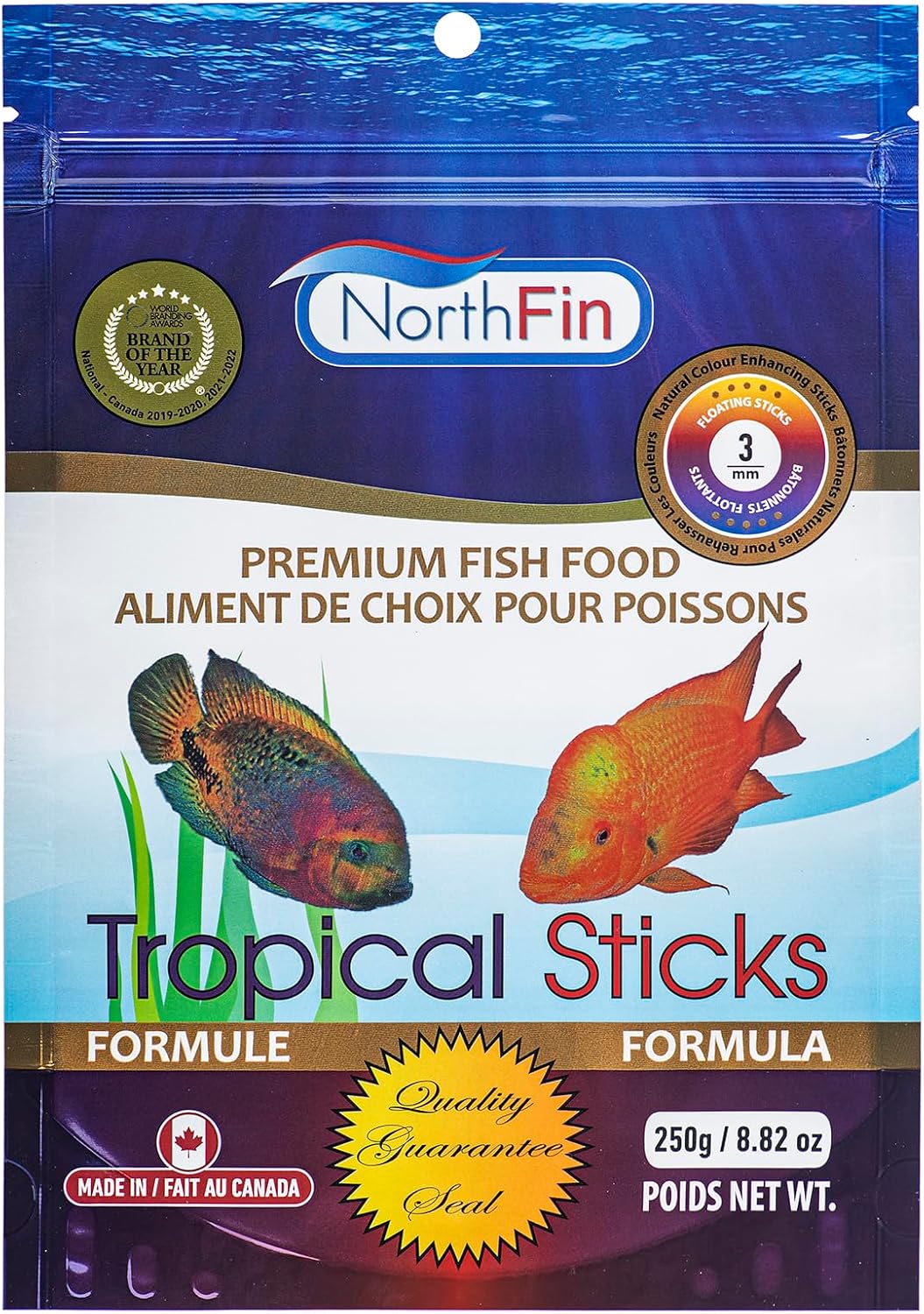 Northfin 1kg package for cichlids and freshwater fish