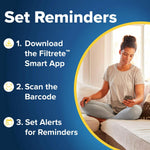 Filtrete MERV 11 filter airflow direction arrow