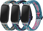 3PACKS Replacement Sport Bands Compatible with Fitbit Inspire 3 Band Nylon Elastic Quick Release Wristbands Breathable Straps Stretchy Loop Bracelet for Fitbit Inspire 3 Fitness Tracker Women Men - Image 9