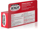 Bengay Ultra Strength cream box and tube set