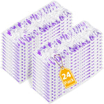 Enspoway disposable mop pads twenty four pack front view showing premium floor cleaning refills.