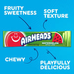 Airheads Watermelon bulk candy box showing 36 count individual packs