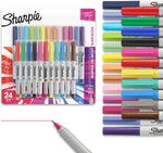 Sharpie Electro Pop Permanent Markers, Fine Tip, Marker Set, Assorted Colors, 24 Count - Coloring, Drawing, Art, Markers, Writing - Image 11