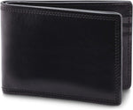 Bosca Men's Wallet, Dolce Leather Slim Bifold Wallet, Dark Brown - Image 9