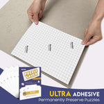 Nariolar puzzle adhesive sheets peel and stick backing demonstration