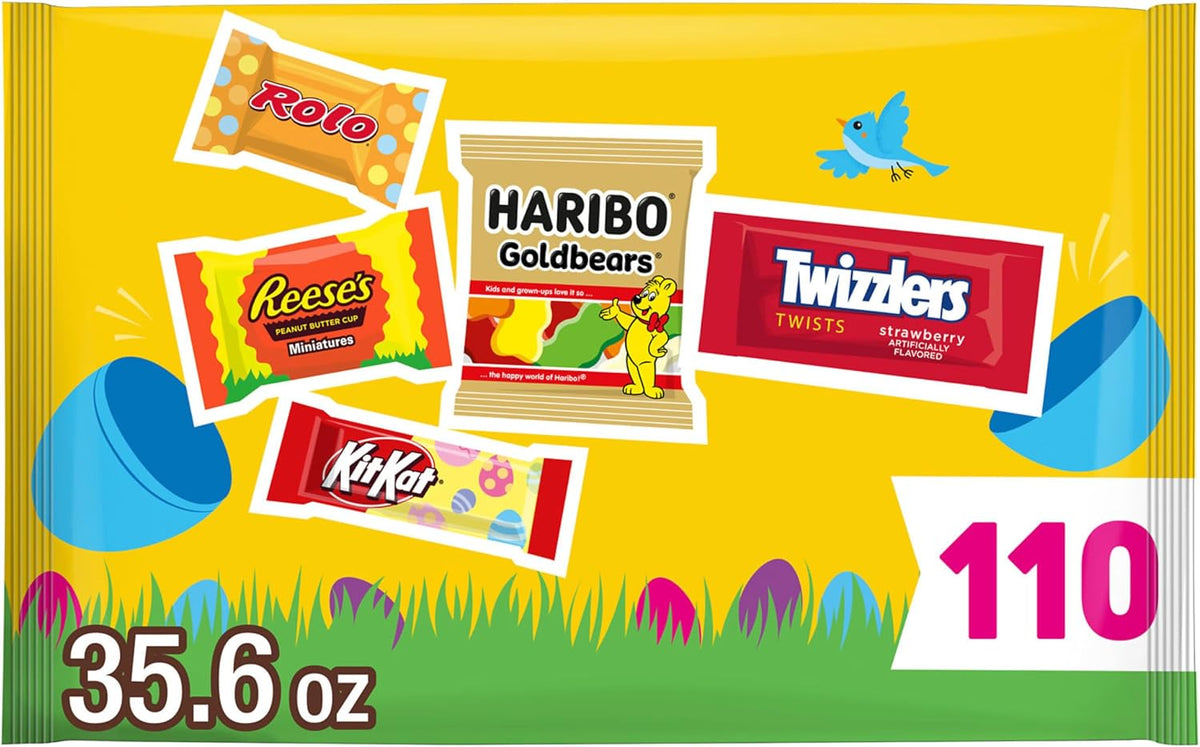 Hershey variety assortment pack perfect for filling celebration gift baskets.