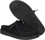 HEYDUDE lightweight shoes elastic lace system detail