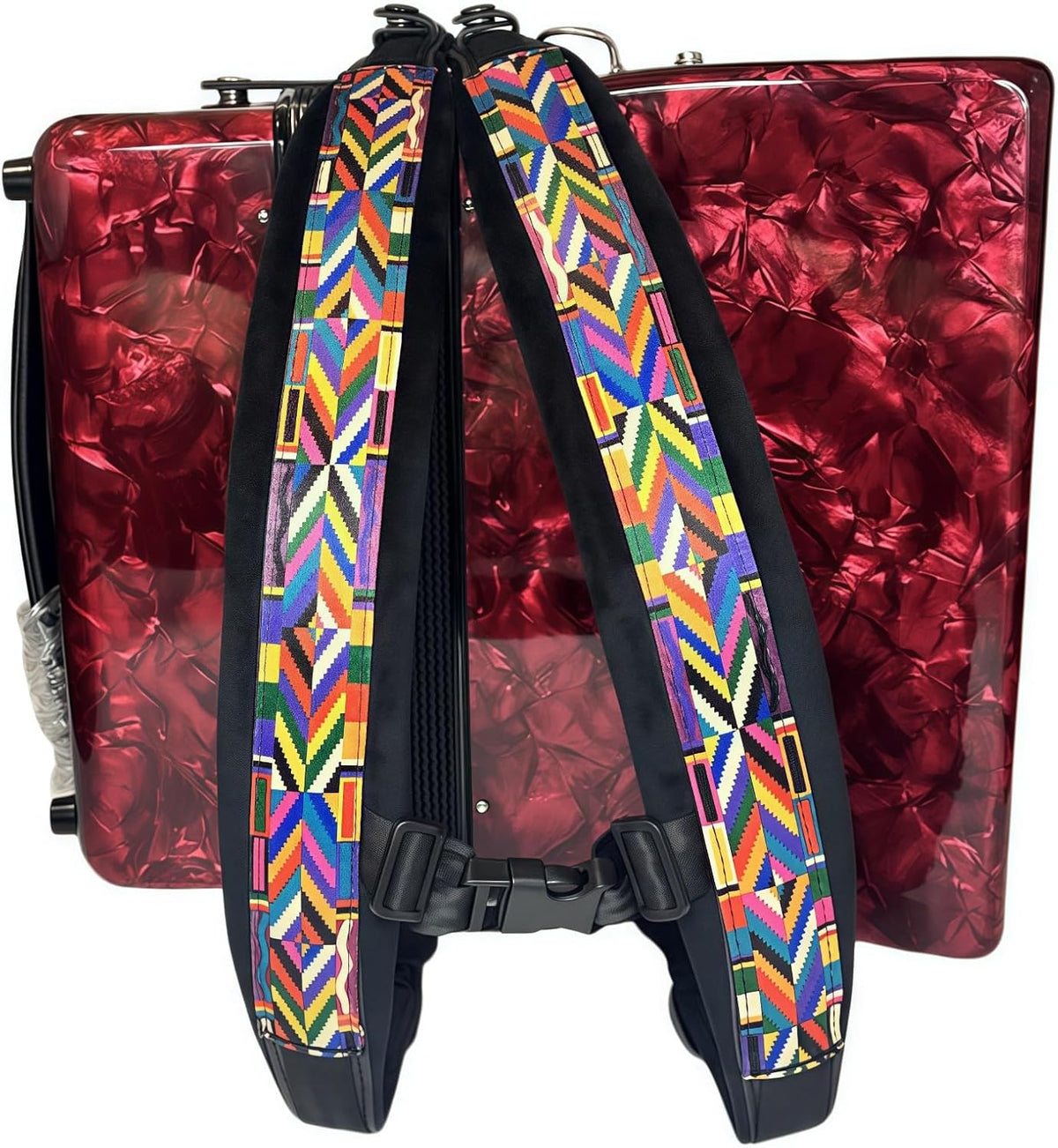 Packaging and included accessories view for the HighLight red strap.