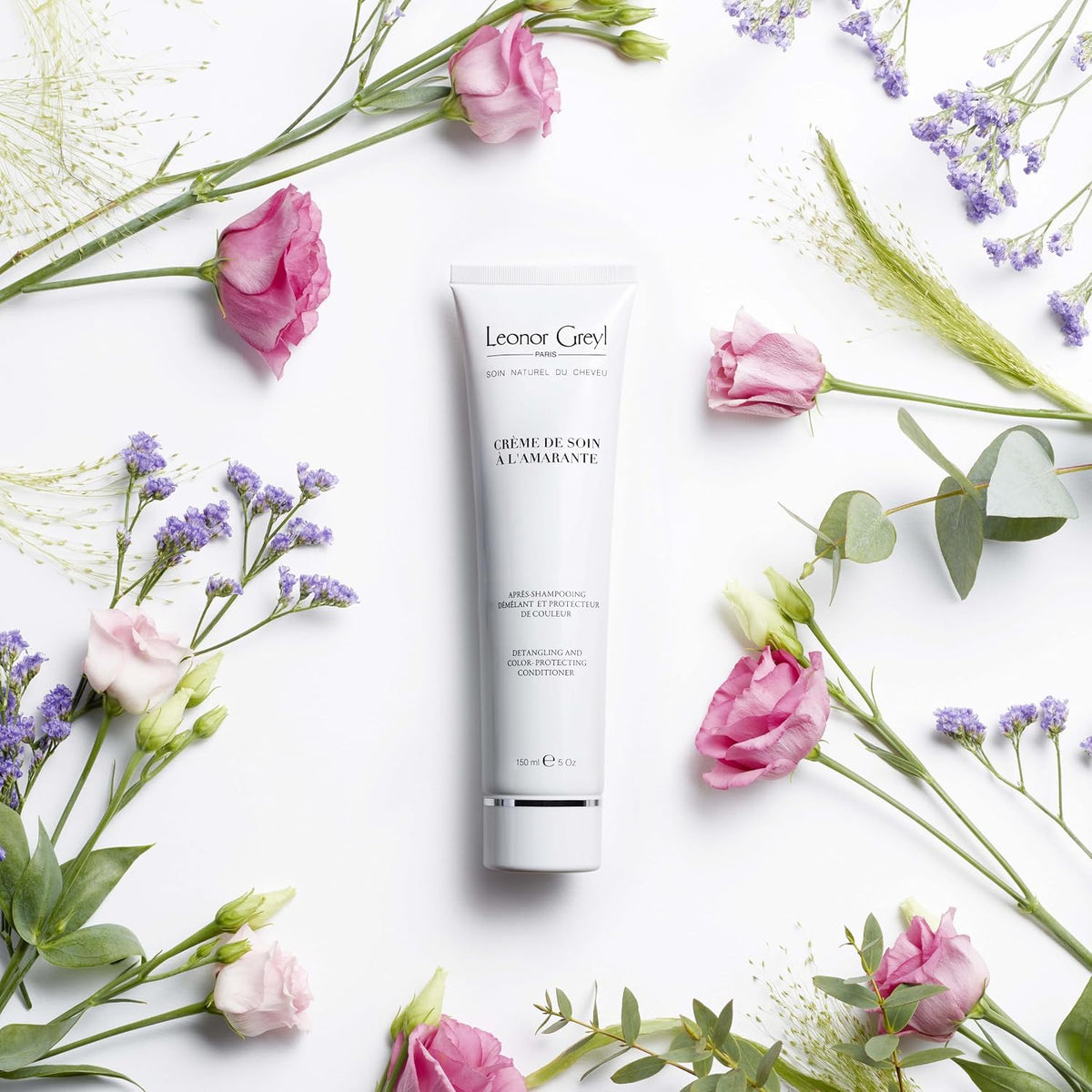 Leonor Greyl color-protecting hair conditioner product label details
