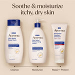 Aveeno Skin Relief Moisturizing Lotion Heals Very Dry, Sensitive Skin, Fast-Absorbing Body Lotion with Soothing Triple Oat & Shea Butter Formula, Fragrance Free, Non-Comedogenic, 12 fl. oz - Image 6