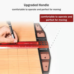 Tydeey architect ruler micro-perf marking holes close up