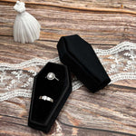 Beatilog velvet coffin storage box interior lining close-up