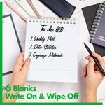 Gethelud 40 pages funny desk sign spiral binding detail