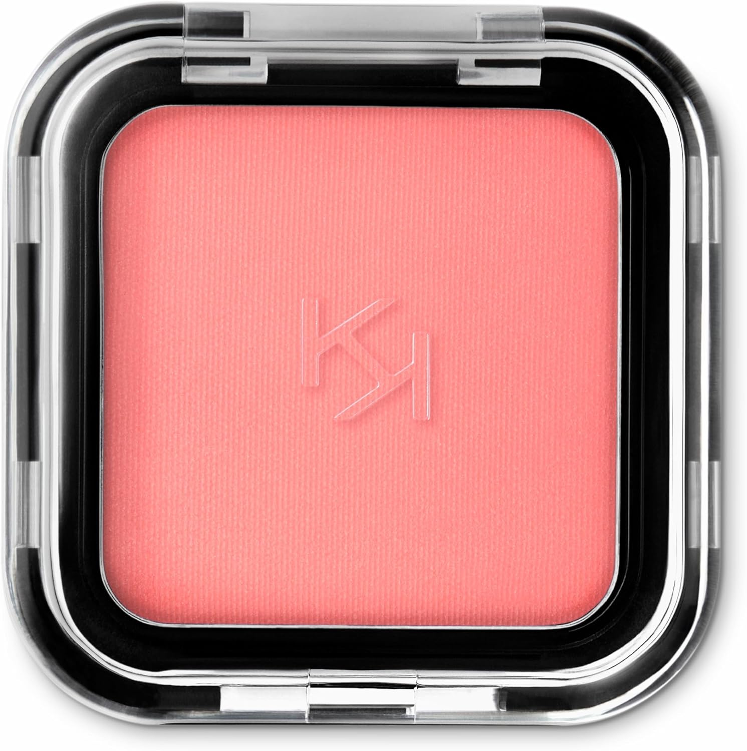 Kiko Milano Smart Colour Blush 03 Peach front view of the compact case showing the matte powder