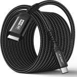 JSAUX USB C to HDMI Cable front view showing the premium aluminum alloy connectors.
