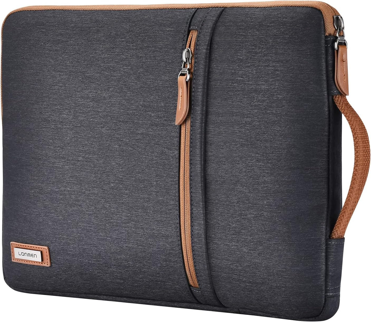 LONMEN 14 inch laptop sleeve front view