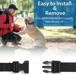 Barkless dog training tool package with included instructional guide.