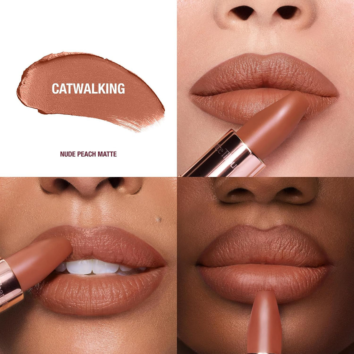Charlotte Tilbury Matte Revolution Lipstick rose gold packaging