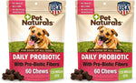 Pet Naturals Daily Probiotic Soft Chews for Dogs, Digestive and Immune Support Supplement, 1 Billion CFU Per Chew, Duck, 160 Count - Image 11