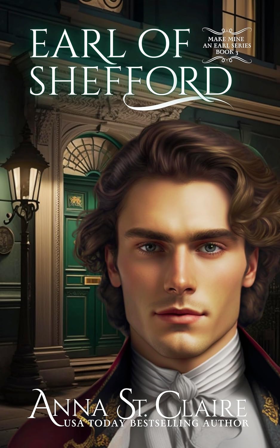 Anna St Claire Earl of Shefford book cover front view