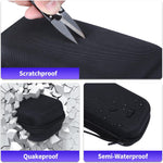 Lebakort protective case packed inside a backpack for travel