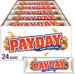 Payday Peanut Caramel Candy Bars 24 Count box front view