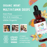 MaryRuth's USDA organic infant liquid drops lifestyle box shot