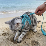 HEYWEAN Cat Harness and Leash - Ultra Light Escape Proof Kitten Collar Cat Walking Jacket with Running Cushioning Soft and Comfortable Suitable for Puppies Rabbits - Image 7