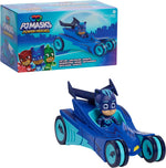 PJ Masks Catboy & Cat-Car Articulated Blue Action Figure and Vehicle Set - Image 1