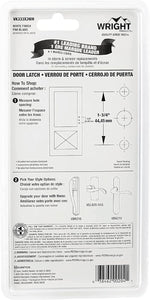 Wright Products door latch interior mechanism and safety release