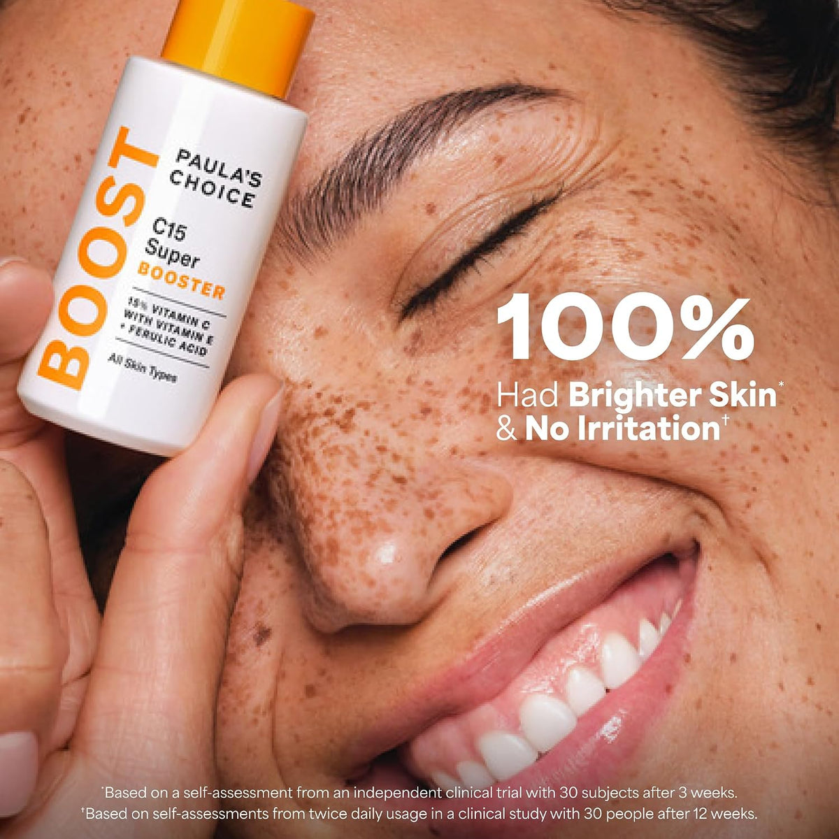 Application of Paula's Choice 15% Vitamin C serum