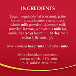 Lindt Lindor chocolate truffles box packaging details