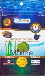 Northfin marine formula premium fish food front view packaging