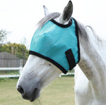Leaforest Horse Fly Mask Lake Blue front view