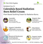 UltimateVitality radiation relief cream ingredients list and label details
