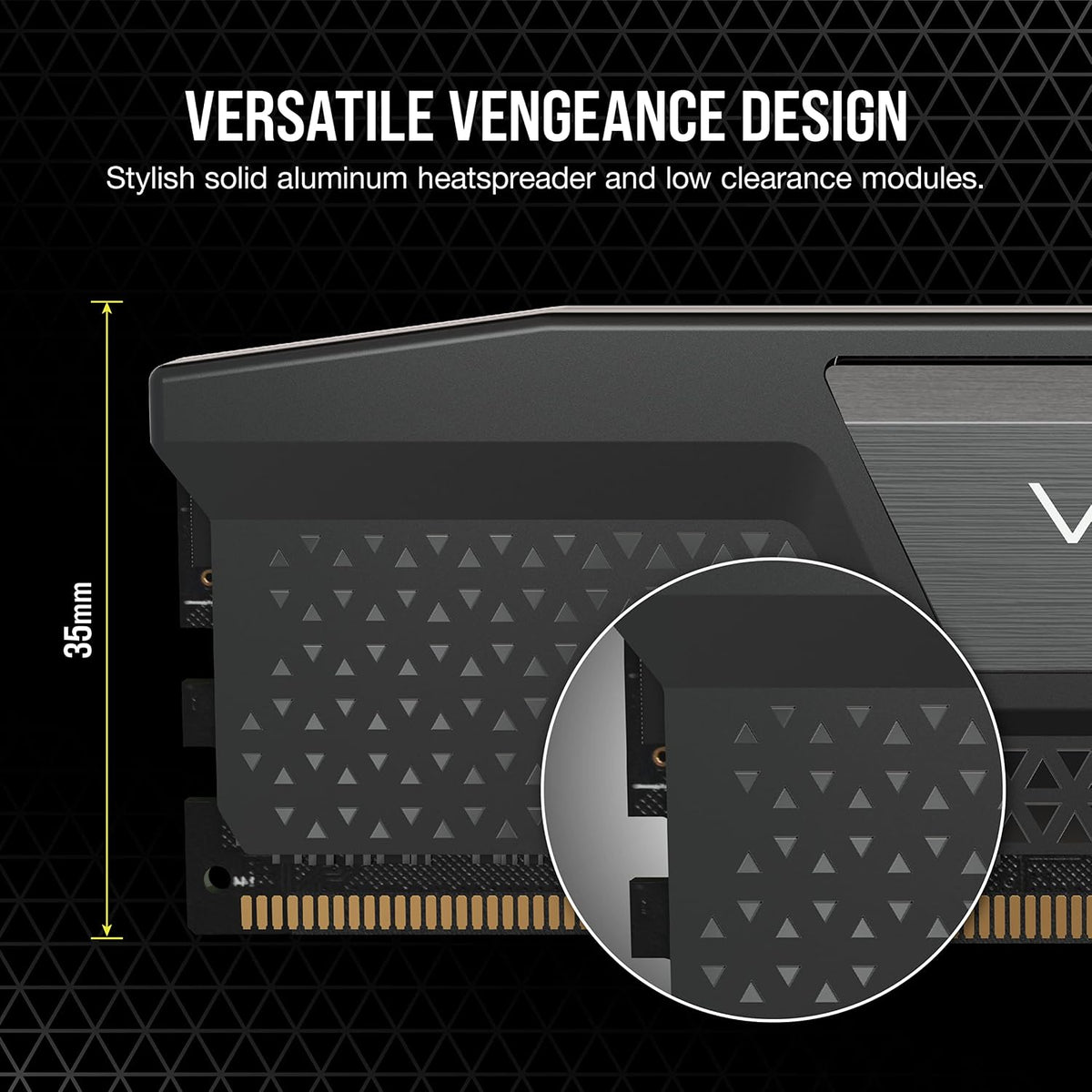Corsair Vengeance DDR5 RAM packaging box overview