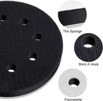 Pack of five Zhchention soft density buffer pads