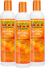 Cantu shea butter natural hair styling cream lifestyle product shot