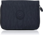Kipling Money Love RFID Wallet front view in Blue Bleu 2