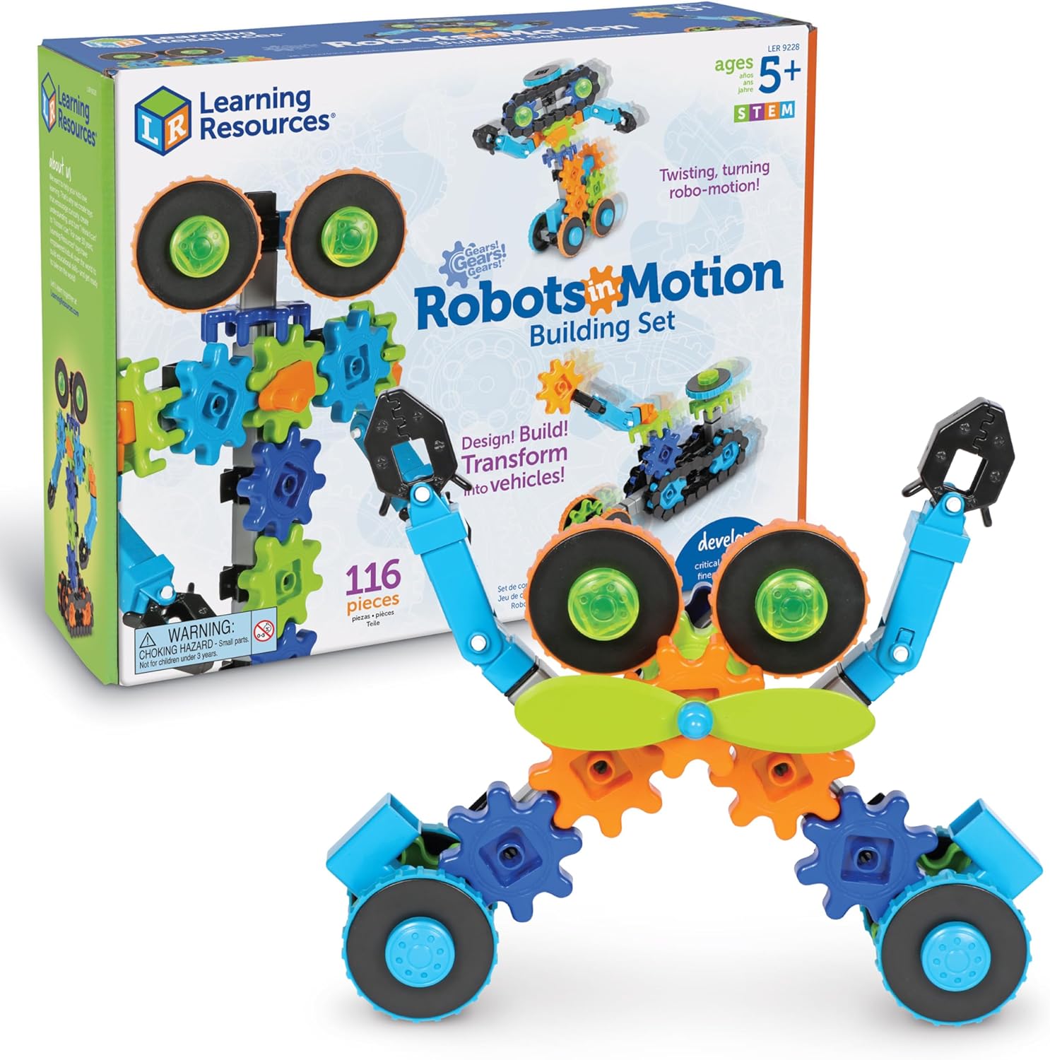 Learning Resources Gears Robots in Motion box front view