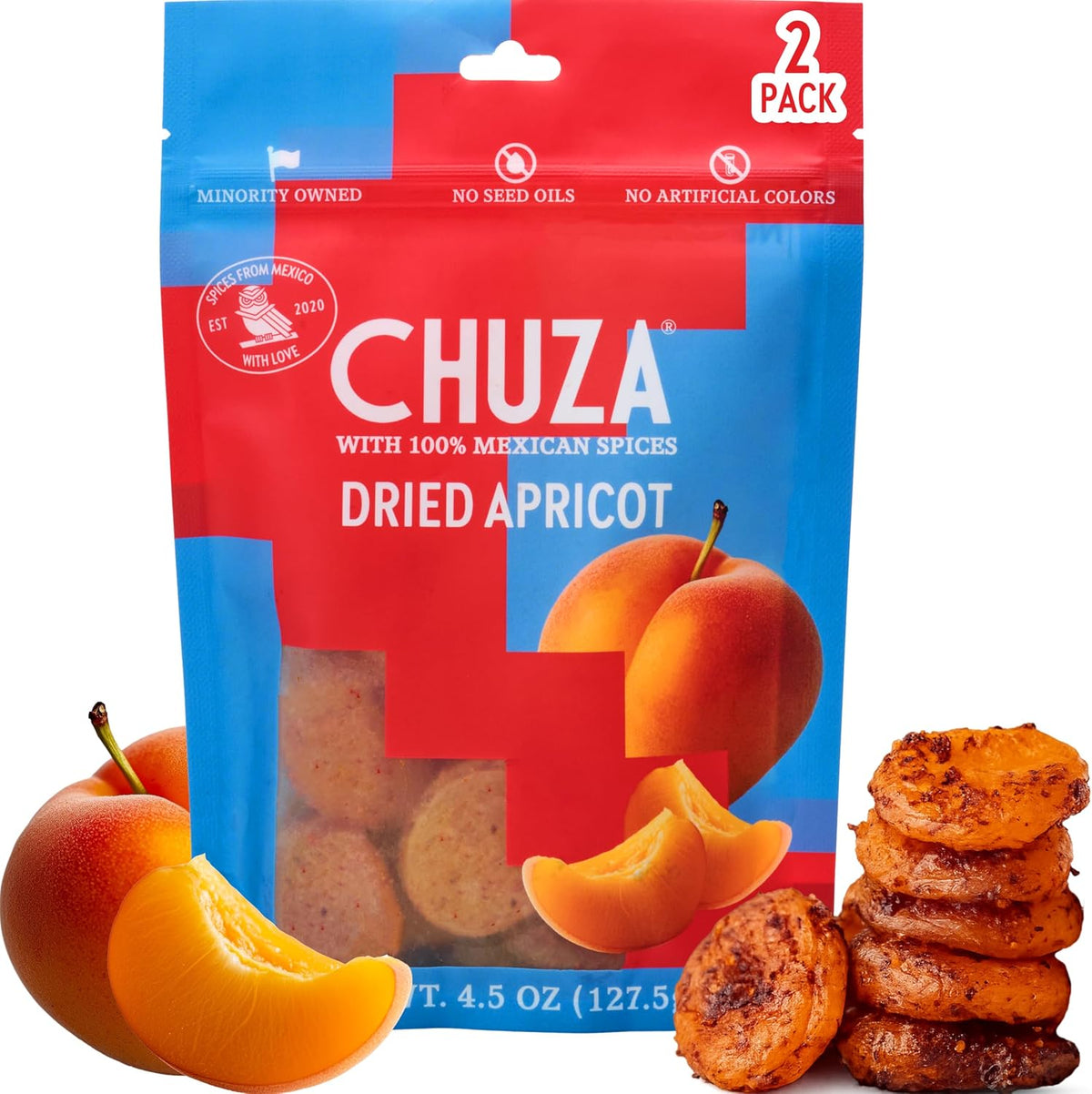 CHUZA Spicy Dried Strawberry Snacks Bites (4.5 oz. Pack of 2) - Mexican Candy Style Sweet Chili Dried Strawberries, with Chili Seasoning, Chili Powder, Fruit Snacks, Spicy Snacks - Image 11