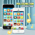 Cooplay White Smart Phone Toy Music Lullaby YPhone Song Touch Screen USB Recharable Cell Phone Learning English Mobile for Toddler Child Christmas - Image 8
